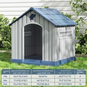 Rumah Anjing Ukuran Sedang untuk Luar Ruangan, Tahan Dingin, Tahan Air, dan Bernapas, Cocok untuk Semua Musim - Product Image 3