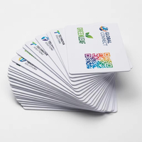 Tarjeta Inteligente NFC215 Blanca Premium, 13.56MHz ISO14443A, Tarjeta de PVC RFID NFC Resistente al Agua para iPhone y Android, Conexión por Contacto