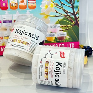 Sel <span class=keywords><strong>de</strong></span> Bain Éclaircissant au Collagène et à l'Acide Kojique 350g – Gommage Corporel Nettoyant Exfoliant pour Éliminer la Peau <span class=keywords><strong>de</strong></span> <span class=keywords><strong>Poulet</strong></span> – Gommage au Sucre à l'Acide Kojique - Product Image 5