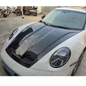Capó de Fibra de Carbono Seca de Alta Calidad Estilo <span class=keywords><strong>TKT</strong></span> 991 992 para Porsche Carrera 2019-2026 - Product Image 3