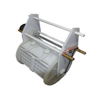Baril de galvanoplastie avec moteur pour machine de placage or 24 carats 380V 3HP, avec bain de placage inclus