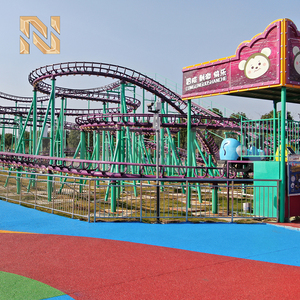 Montañ<span class=keywords><strong>a</strong></span> Rusa Crazy Mouse de 15KW, 38x28m, para Parque de Atracciones al Aire Libre, 10 Asientos, en Venta - Product Image 4