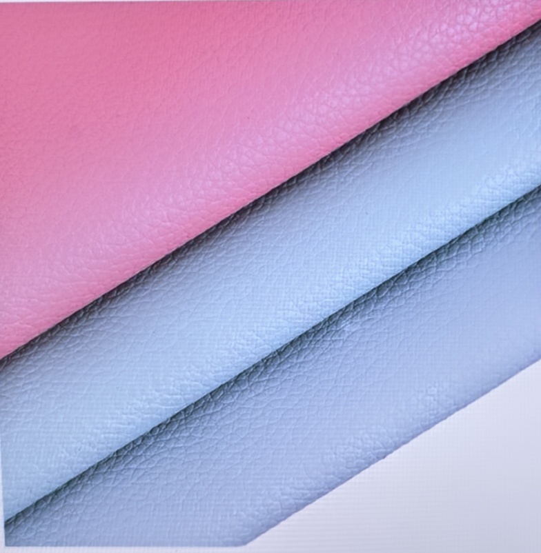 Eco-Friendly PVC Synthetic Leather Fabric Faux Embossed Sofa Furniture