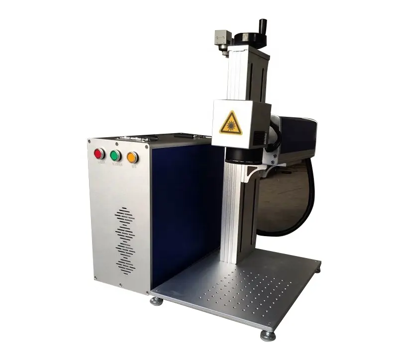 K-Anello portatile 20w 30w 50w raycus laser a fibra ottica marcatura macchina per incidere del metallo incisione laser