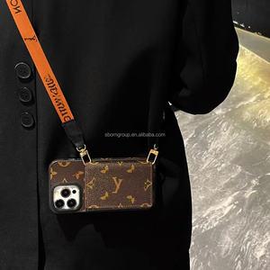 Bán buôn <span class=keywords><strong>New</strong></span> thiết kế sang trọng chains Wallet trường hợp điện thoại cho <span class=keywords><strong>Iphone</strong></span> 17 Pro Max bảo vệ điện thoại Bìa 16 15 14 13 dây đeo trường hợp - Product Image 6