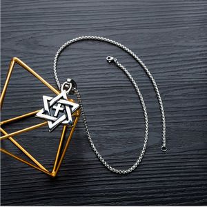 <span class=keywords><strong>Collana</strong></span> esagramma in lega di catena inossidabile nuova per collane con ciondolo moda aquila in lega di zinco da <span class=keywords><strong>60</strong></span> <span class=keywords><strong>Cm</strong></span> all'ingrosso della fabbrica dell'adolescente - Product Image 6