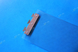 Tissu <span class=keywords><strong>industriel</strong></span> de rideau en bande de PVC teint le fil tissé le modèle simple de style avec le revêtement de PVC pour l'usage d'entrepôt - Product Image 2