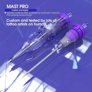 Hadiyah 20PCS RM <span class=keywords><strong>MAST</strong></span> PRO Aiguilles De Cartouche De Tatouage Ronde Magnum Stérilisé Maquillage Permanent Machine Tatouages Fournitures - Product Image 5