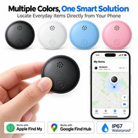 Traceur Bluetooth intelligent anti-perte BLE compatible avec Apple Find My et Google Find My Device, batterie remplaçable, idéal pour les voyages