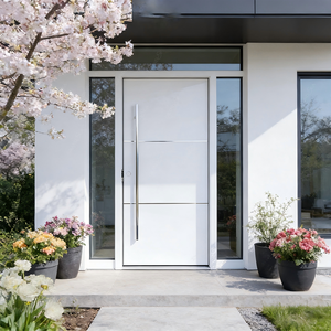 Puerta Doble <span class=keywords><strong>de</strong></span> Acero <span class=keywords><strong>de</strong></span> Diseño Moderno para Entrada <span class=keywords><strong>Principal</strong></span> del Hogar, Puerta <span class=keywords><strong>de</strong></span> Seguridad <span class=keywords><strong>de</strong></span> <span class=keywords><strong>Aluminio</strong></span>, Directo <span class=keywords><strong>de</strong></span> Fábrica, Puerta <span class=keywords><strong>de</strong></span> Entrada <span class=keywords><strong>de</strong></span> Metal y <span class=keywords><strong>Aluminio</strong></span> - Product Image 4