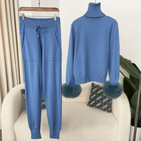 OFTBUY hiver automne manteau véritable fourrure de renard pull costume à capuche tricoté veste épaissie chaud lâche vêtements décontractés manteau mode