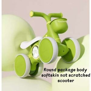 Vélo d'équilibre à 4 roues pour les tout-petits de 1 à 6 ans, voiture à conduire avec lumière, jouets coulissants pour bébé. - Product Image 4