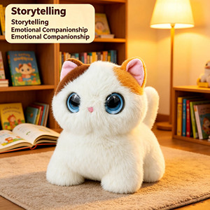 Smart Plush <b>Robot</b> <b>Toy</b> 66 Languages Support Learning Tutoring Kids Preschool Education Gift Set Mesh USB Charging Custom Logo ODM - Product Image 1
