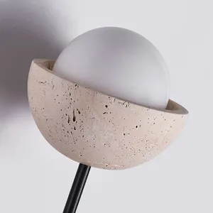 Modern Creative Wabi Sabi Flower Shaped LED Wall Lamp Simple Warm Bedroom Bedside <strong>Sconce</strong> <strong>Light</strong> for Stone Apartment Home Villa - Product Image 6