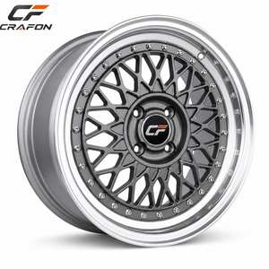 Jantes forgées CF 15-20 pouces 4x100/4x108 5x100/5x112/5x114.3/5x120, jantes en maille rétro, compatibles avec E30 E36 <span class=keywords><strong>RX7</strong></span> AE86 - Product Image 1