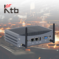 KTB 422 8U I5 I7 13e génération Ddr5 4 Ethernet Nic Mini Pcs ordinateur de bureau avec port parallèle Gpio Mini Micro Pc industriel sans ventilateur