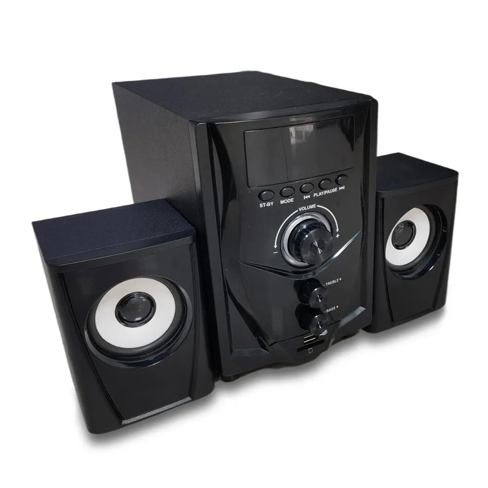 Sıcak satış ev sinema hoparlörü 2.1CH kablosuz subwoofer surround ses multimedya bt kablosuz hoparlör