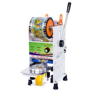 Stainless Steel Milk Tea Cup Sealing Machine <b>Plastic</b> Cup Paper Cup 18cm Sealing Machine - Product Image 1