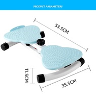 Máquina de ejercicios Twister de cintura Unisex 2024 para culturismo uso doméstico producto deportivo y de entretenimiento