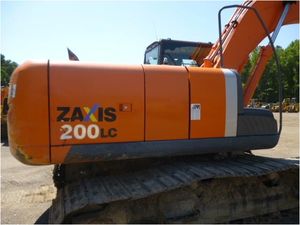 Excavatrices sur chenilles Hitachi ZX200 de 20 tonnes d'occasion à vendre | Machine à chenilles compacte d'occasion pour projets urbains - Product Image 3