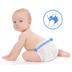 Ücretsiz örnek bebek alıştırma külodu Premium organik yumuşak bakım yenidoğan yüksek kalite bebek pantolon bezi Ultra ince