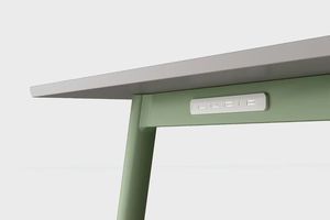 Hiện đại thời trang nội thất văn phòng kim loại bàn chân máy tính bảng cơ sở khung cho bàn quản lý - Product Image 5