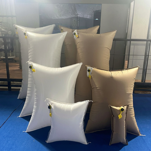 ถุงกันกระแทกแบบ PP Woven และกระดาษคราฟท์สำหรับบรรจุภัณฑ์ตู้คอนเทนเนอร์ เพื่อความปลอดภัยในการขนส่ง รีไซเคิลได้ และนำกลับมาใช้ใหม่ได้ ป้องกันความเสียหายจากแรงกระแทก - Product Image 1