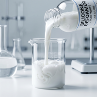 Busa Silikon Penekan Busa Tahan Lama, Defoamer Polioksipropilena Gliseril Eter, Bahan Baku Industri Penghilang Busa
