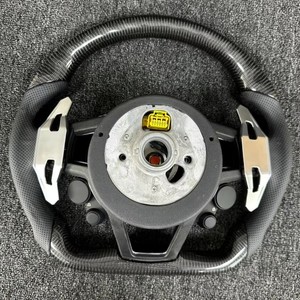 Volant en fibre de carbone pour <span class=keywords><strong>Audi</strong></span> A3 2018 2019 A4 A5 A6 A7 A8 S3 S5 S6 S7 RS3 RS4 RS5 RS6 RS7 TT TTRS B9 - Product Image 5