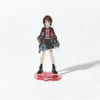 Support de Présentation en Acrylique Transparent pour Figurines de Collection, Vente en Gros OEM Usine, Idéal pour Jouets de Designer et Articles d'Anime