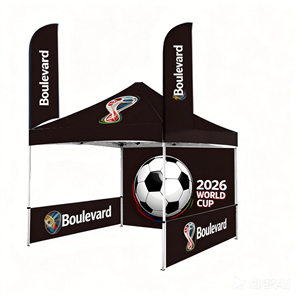 Carpa Plegable Promocional 3x3 con Impresión Personalizada para Eventos Toldo Desplegable Publicitario Pabellón de Bodas Gazebo para Ferias Comerciales - Product Image 2