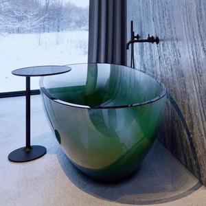 Fabbrica diretta in resina trasparente vasca da <span class=keywords><strong>bagno</strong></span> Freestanding <span class=keywords><strong>bagno</strong></span> vasca da <span class=keywords><strong>bagno</strong></span> in acrilico trasparente per il <span class=keywords><strong>bagno</strong></span> - Product Image 6