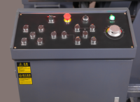 Scie à ruban horizontale semi-automatique pour la découpe de profilés métalliques en acier