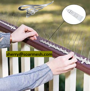 Pointes d'<span class=keywords><strong>oiseau</strong></span> en acier inoxydable 304-Pointes anti-pigeon et anti-montée pour toit et clôture (50cm résistant aux UV pour une utilisation en extérieur) - Product Image 6