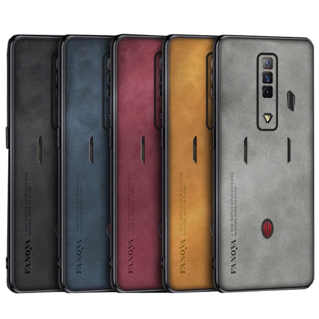 Ultra Thin Business Style Red Magic 7 Pro Leather Phone Case for ZTE Redmagic 7 Pro Gaming Phone Case