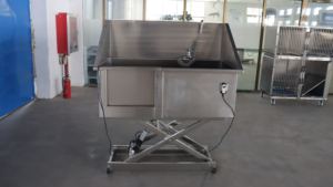 تصنيع المقاوم للصدأ رافعة كهربائية الكهربائية الحيوانات الأليفة الحيوان الكلب القط دش الاستمالة حوض حمام حوض الاستحمام بالوعة - Product Image 6