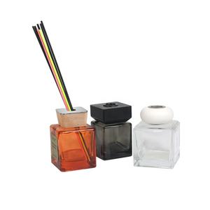 Tapa de difusor de caña de madera maciza duradera de diseño personalizado con cubierta interior de plástico <span class=keywords><strong>para</strong></span> botella de aceite esencial de tarro de Perfume de aromaterapia - Product Image 2