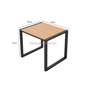 <span class=keywords><strong>Mesa</strong></span> de Exterior Impermeable con Protección Solar, <span class=keywords><strong>Silla</strong></span> de Patio, <span class=keywords><strong>Silla</strong></span> de <span class=keywords><strong>Terraza</strong></span>, <span class=keywords><strong>Silla</strong></span> de Comedor para Exterior, Muebles de Exterior, <span class=keywords><strong>Silla</strong></span> de Plástico con Aspecto de Madera - Product Image 4