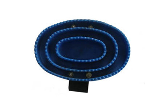 Peigne à cheveux pour chevaux en <span class=keywords><strong>caoutchouc</strong></span>/TPR, fabrication usine, couleur et logo personnalisés, équipement de toilettage équestre, modèle H6-2, marque LI JIA, vente chaude - Product Image 6