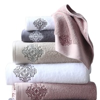Fabricant en gros de serviettes personnalisées, ensemble coloré pour hôtel