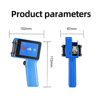 Printer Inkjet TIJ Portabel Genggam Yaomatec 12.7mm/25.4mm untuk Pengkodean Cerdas Label Logo Tanggal Kode QR Barcode pada Kemasan