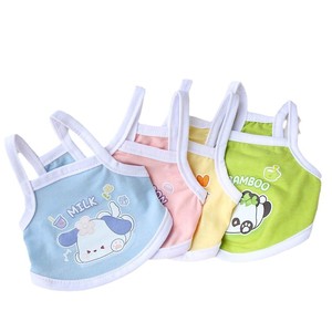 Chaleco para mascotas, para gatos y perros, transpirable, con estampado de animales, rosa, verde, azul, amarillo, talla pequeña, mediana y grande, ropa para mascotas - Product Image 4