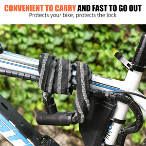 Candado Antirrobo para Bicicleta y Motocicleta, Resistente a Cortes, Venta al Por Mayor de Fábrica, con Llave - Product Image 4