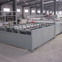 Machine d'impression automatique sur verre grande taille Eworld WD-1630, moteur PLC, 150 m/min, 220 V/380 V, épaisseur de verre 1-20 mm, 400-1000 pièces/h