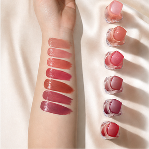 Brillo Labial Vegano con Tubo y Pincel Pequeño, Logotipo Personalizado, Antiadherente, Aspecto Natural para OEM ODM - Product Image 5