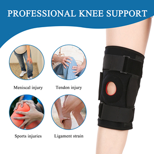 <span class=keywords><strong>Rodillera</strong></span> Ortopédica de Neopreno Suave con Compresión Ajustable, Soporte Abierto para Inmovilización de Rodilla y Banda de Fijación <span class=keywords><strong>Rotuliana</strong></span> - Product Image 2