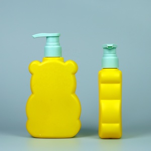 ODM/OEM Botellas Cuadradas de HDPE de 100ml 200ml 300ml 500ml <span class=keywords><strong>para</strong></span> Champú, Loción y Polvo Suelto <span class=keywords><strong>para</strong></span> Bebés con Tapa Dosificadora - Product Image 3