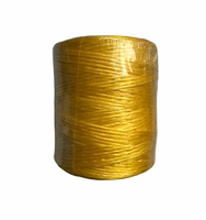 Fil de liage et de cerclage pour serres agricoles, coloré, teinté, 2 mm, 100 % polypropylène, anti-UV, pour tomates