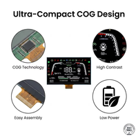 Layar LCD untuk Panel Instrumen Digital Sepeda Motor