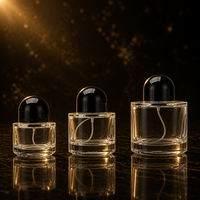 Flacons de parfum de formes variées, différents bouchons disponibles, possibilité de combiner et assortir, vente directe d'usine.